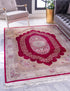 Persian Silk Elegance Collection Area Rug -  Kashan