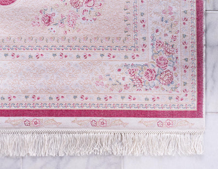 Persian Silk Elegance Collection Area Rug -  Kashan