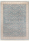 Persian Silk Elegance Collection Area Rug -  Shiraz Rectangle Blue Main