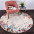 Chromatic Oasis Collection Area Rug -  Blush