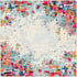 Chromatic Oasis Collection Area Rug -  Blush