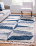 Cozy Cove Shag Collection Area Rug -  Tidewater