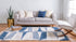 Cozy Cove Shag Collection Area Rug -  Tidewater