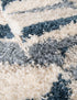 Cozy Cove Shag Collection Area Rug -  Tidewater