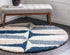 Cozy Cove Shag Collection Area Rug -  Tidewater