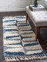 Cozy Cove Shag Collection Area Rug -  Tidewater