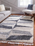 Cozy Cove Shag Collection Area Rug -  Tidewater