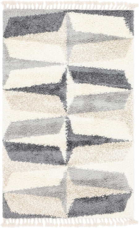 Cozy Cove Shag Collection Area Rug -  Tidewater