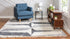 Cozy Cove Shag Collection Area Rug -  Tidewater