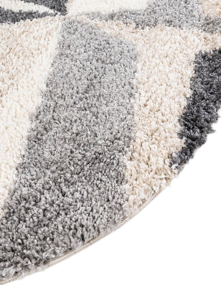 Cozy Cove Shag Collection Area Rug -  Tidewater