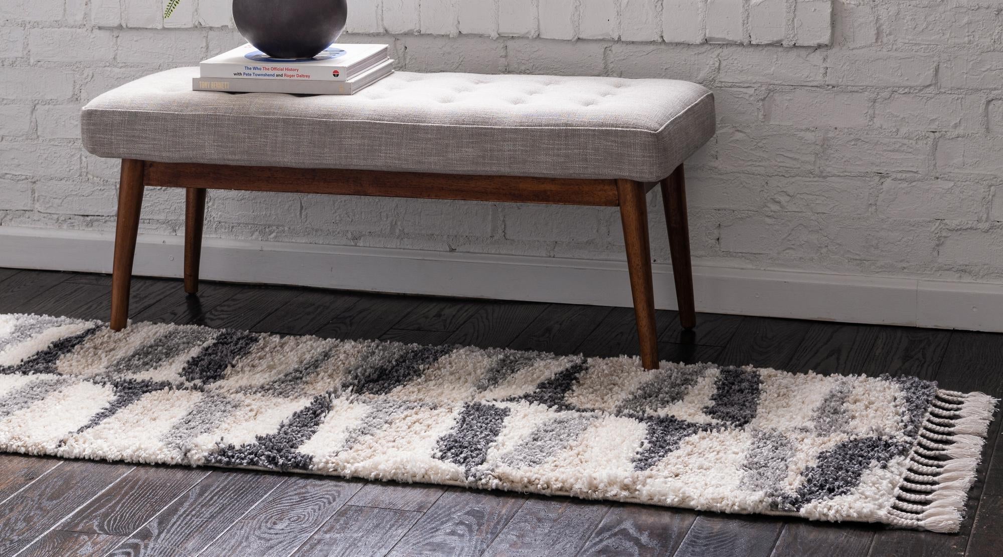 Cozy Cove Shag Collection Area Rug -  Tidewater