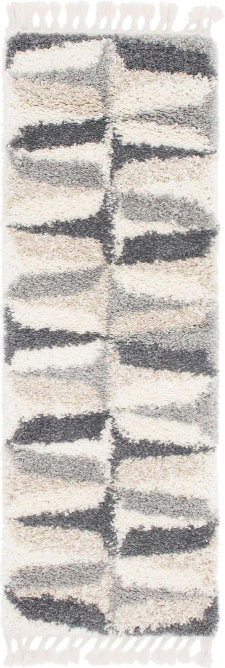 Cozy Cove Shag Collection Area Rug -  Tidewater