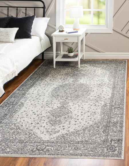 Dover Terrace Collection Area Rug - Marina (Gray)