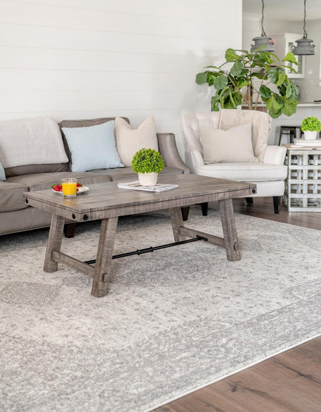 Dover Terrace Collection Area Rug - Marina (Gray)