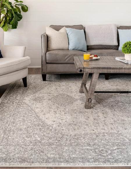 Dover Terrace Collection Area Rug - Marina (Gray)