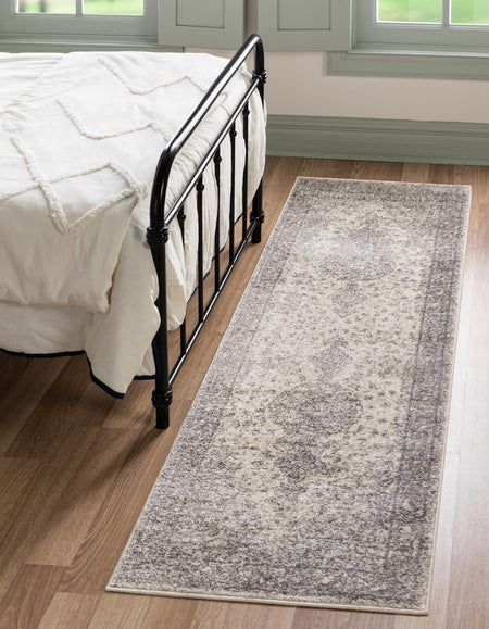 Dover Terrace Collection Area Rug - Marina (Gray)