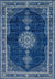 Dover Terrace Collection Area Rug - Marina (Navy Blue) Rectangle Navy Blue Main