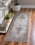 Dover Terrace Collection Area Rug - Marina (Light Brown)