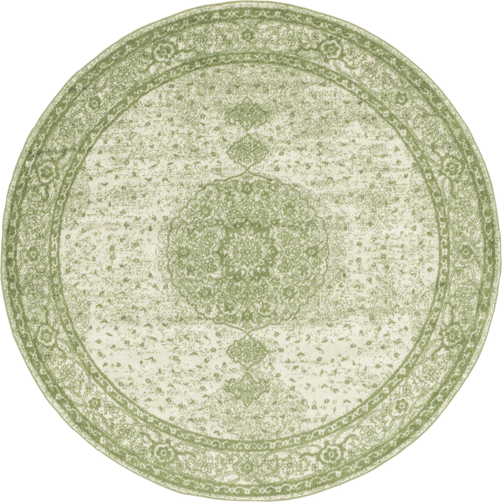 Dover Terrace Collection Area Rug - Marina (Green)