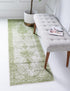 Dover Terrace Collection Area Rug - Marina (Green)