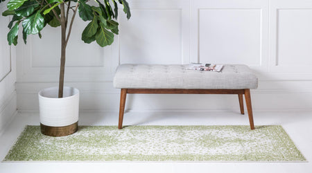 Dover Terrace Collection Area Rug - Marina (Green)