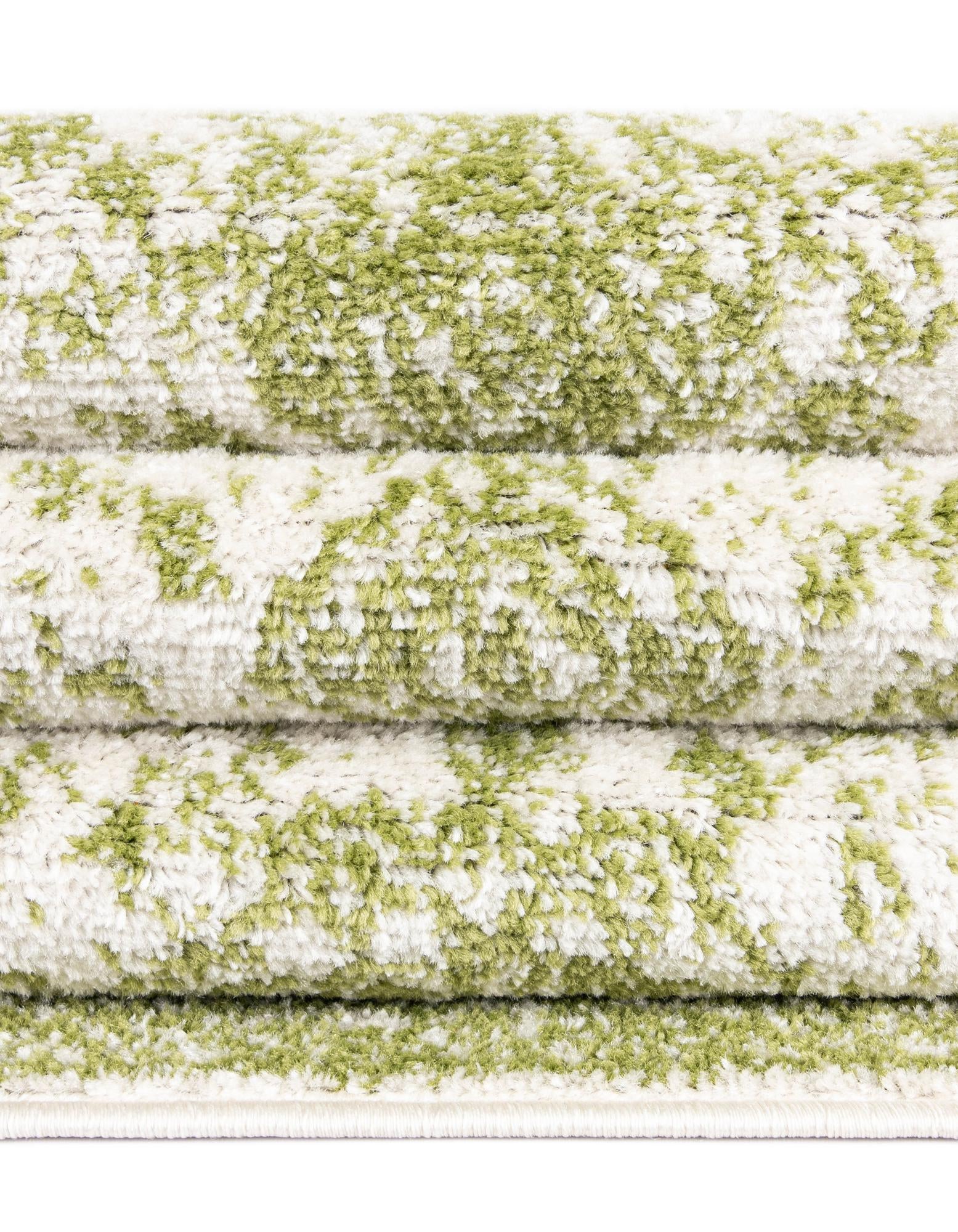 Dover Terrace Collection Area Rug - Marina (Green)