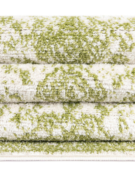 Dover Terrace Collection Area Rug - Marina (Green)