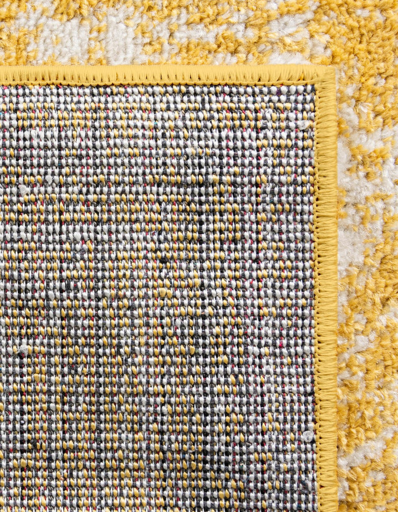 Dover Terrace Collection Area Rug -  Lagoon (Yellow) Rectangle Yellow  lifestyle 8