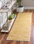 Dover Terrace Collection Area Rug -  Lagoon (Yellow)