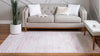 Dover Terrace Collection Area Rug -  Lagoon (Pink) Rectangle Pink  lifestyle 3