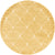 Casablanca Comfort Collection Area Rug -  Medina Round Yellow  lifestyle 32