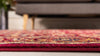 Coastal Haven Collection Area Rug - Seabreeze Rectangle Burgundy  lifestyle 13