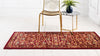 Coastal Haven Collection Area Rug - Seabreeze Runner Burgundy  lifestyle 82