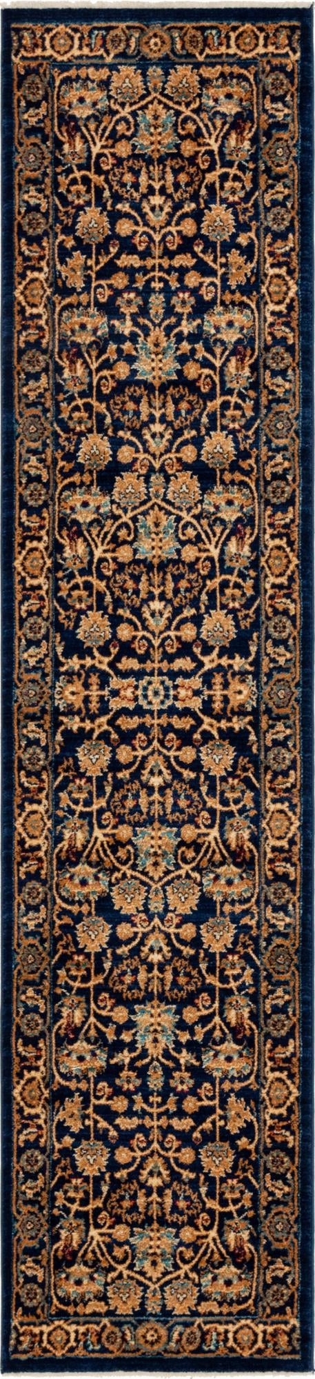 Coastal Haven Collection Area Rug - Seabreeze Runner Navy Blue  lifestyle 32