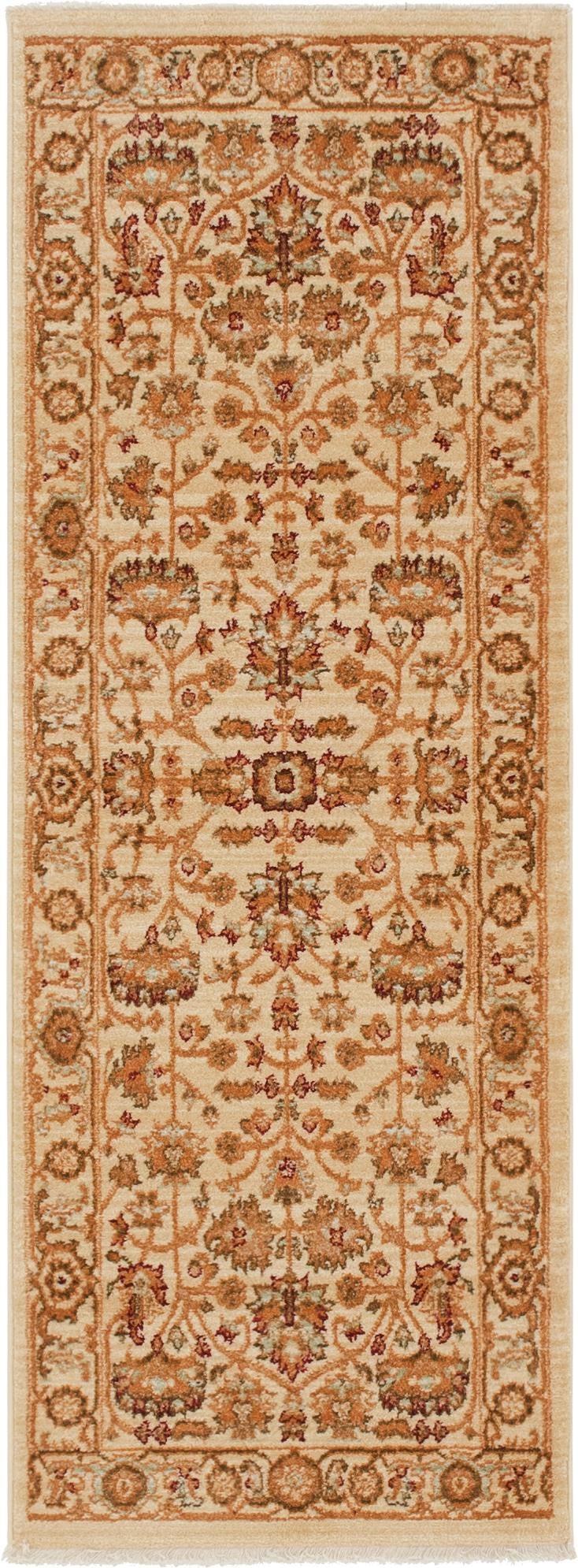 Coastal Haven Collection Area Rug - Seabreeze Runner Cream  lifestyle 33