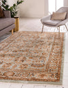 Coastal Haven Collection Area Rug - Seabreeze Rectangle Light Green  lifestyle 6