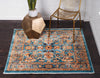 Coastal Haven Collection Area Rug - Seabreeze Square Turquoise  lifestyle 88