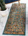 Coastal Haven Collection Area Rug - Seabreeze Runner Turquoise  lifestyle 63