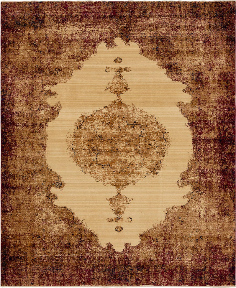 Coastal Haven Collection Area Rug -  Dunescape Rectangle Red  lifestyle 2