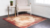 Coastal Haven Collection Area Rug -  Dunescape Square Red  lifestyle 69