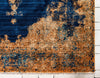 Coastal Haven Collection Area Rug -  Dunescape Square Navy Blue  lifestyle 85