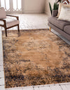 Coastal Haven Collection Area Rug -  Dunescape Rectangle Light Brown  lifestyle 4