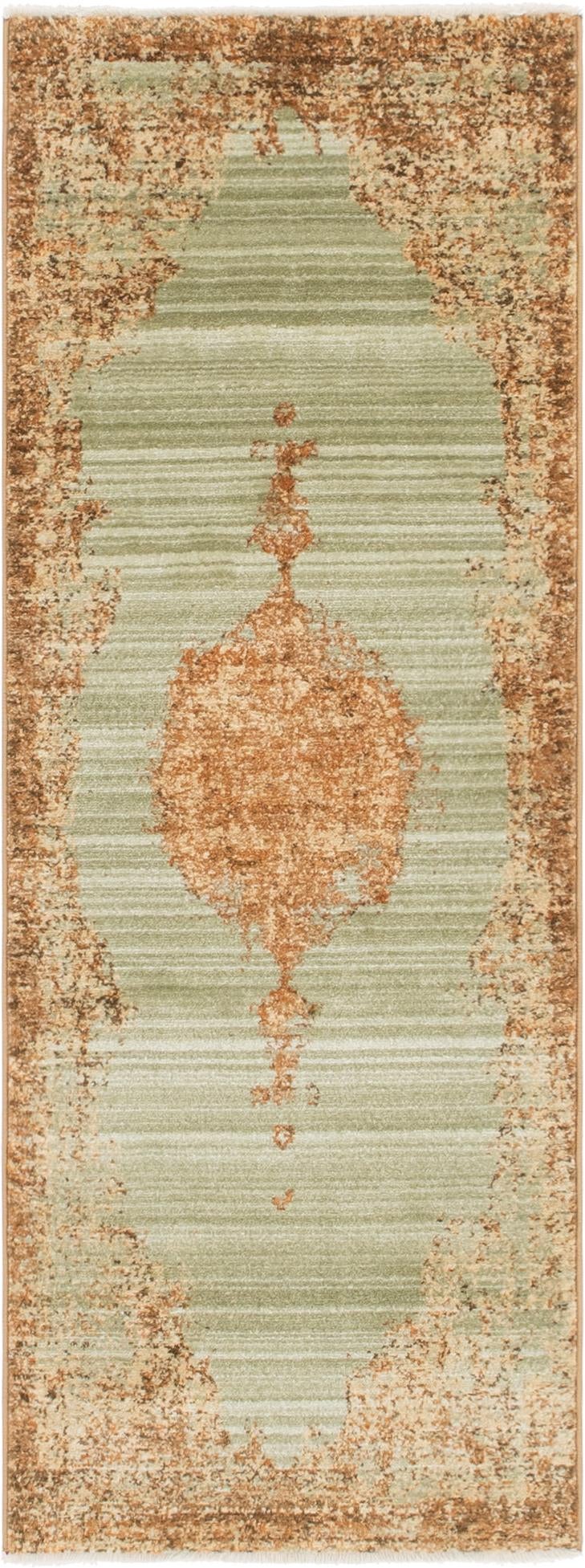 Coastal Haven Collection Area Rug -  Dunescape Runner Light Green  lifestyle 33