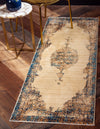 Coastal Haven Collection Area Rug -  Dunescape Runner Beige  lifestyle 63