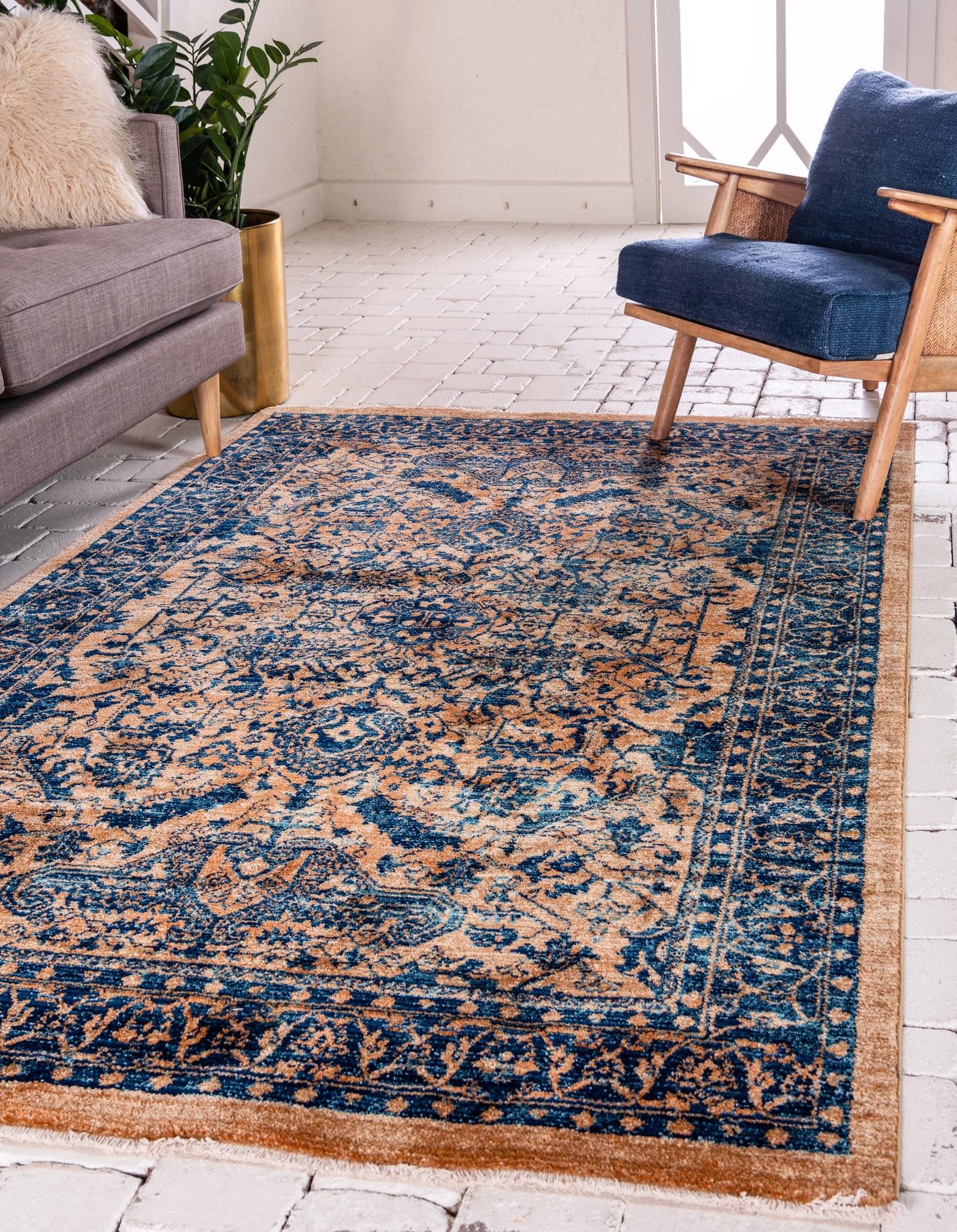 Coastal Haven Collection Area Rug -  Mariner