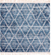 Himalaya Heights Collection Area Rug -  Annapurna Square Dark Blue  lifestyle 11