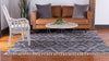 Himalaya Heights Collection Area Rug -  Annapurna Square Gray  lifestyle 29