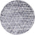 Himalaya Heights Collection Area Rug -  Annapurna Round Gray  lifestyle 15