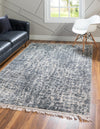 Himalaya Heights Collection Area Rug -  Manaslu Rectangle Gray  lifestyle 5