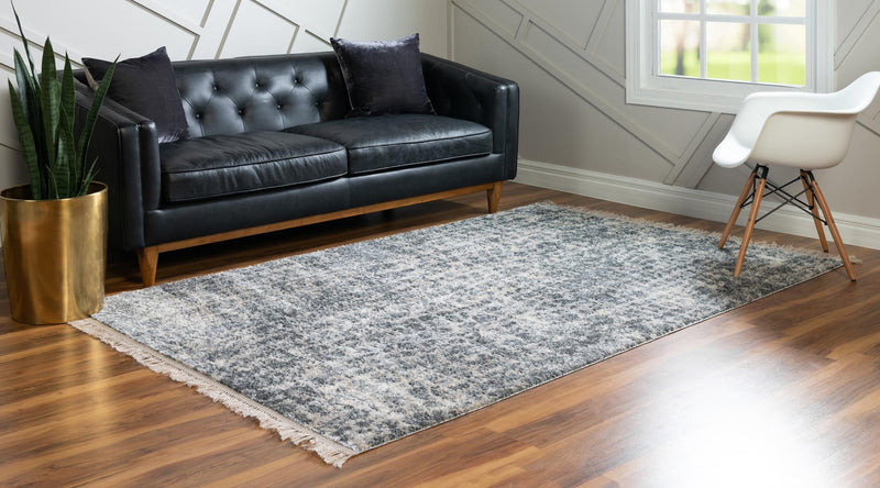 Himalaya Heights Collection Area Rug -  Manaslu Rectangle Gray  lifestyle 8